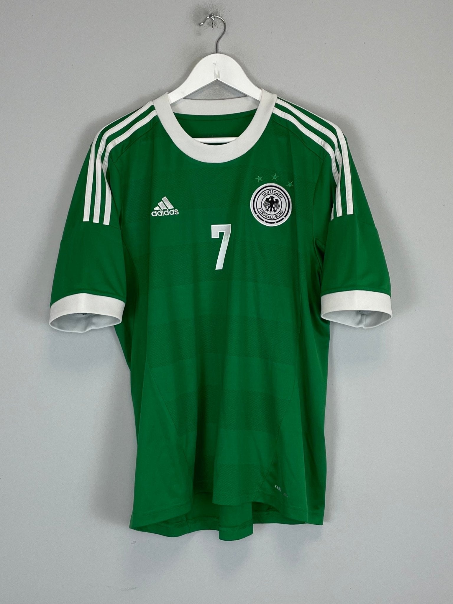 Shop 2012/13 GERMANY SCHWEINSTEIGER #7 AWAY SHIRT (L) ADIDAS, classic football shirts, vintage football shirts & retro soccer jerseys at Cult Kits