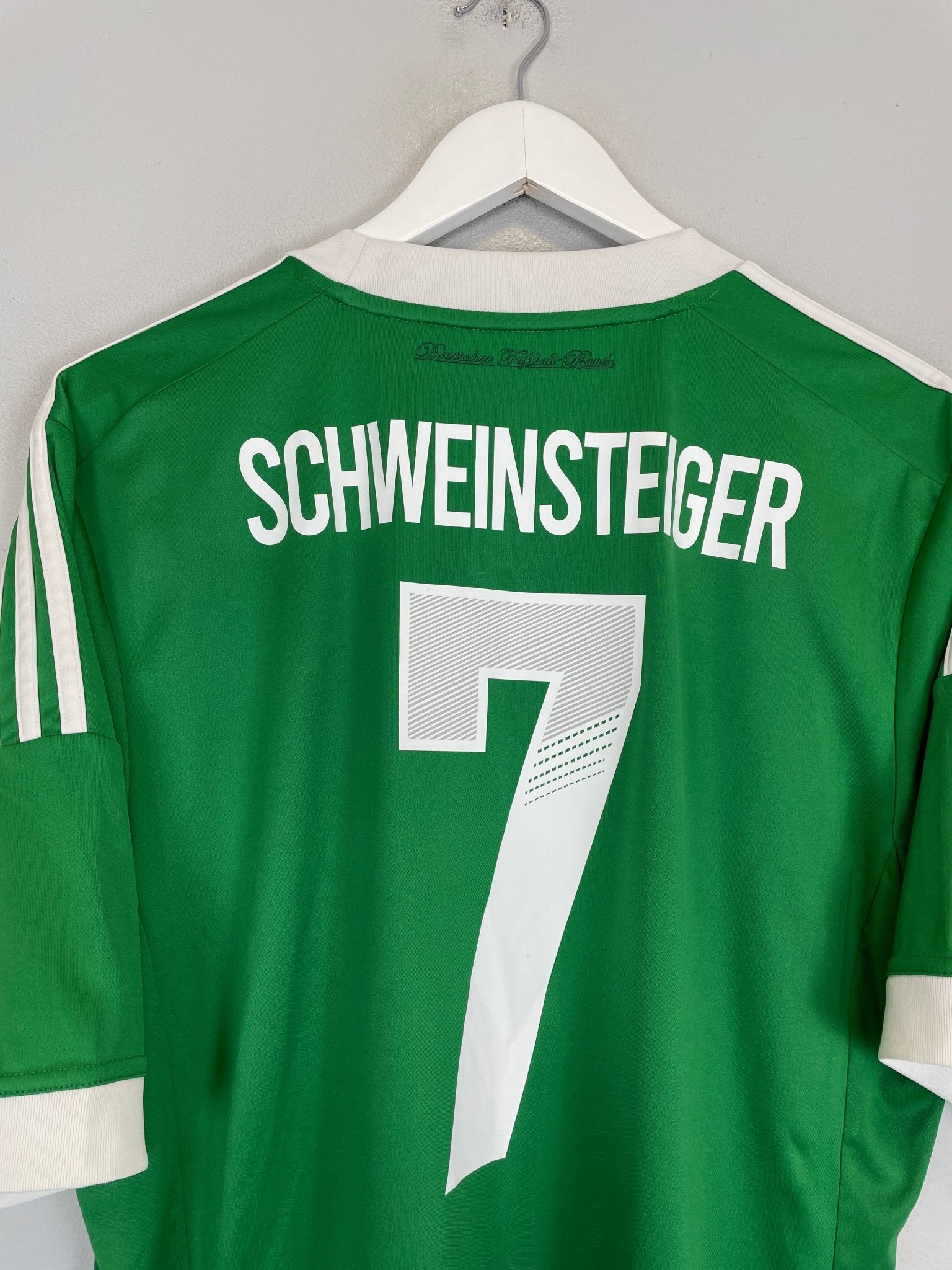 Shop 2012/13 GERMANY SCHWEINSTEIGER #7 AWAY SHIRT (L) ADIDAS, classic football shirts, vintage football shirts & retro soccer jerseys at Cult Kits