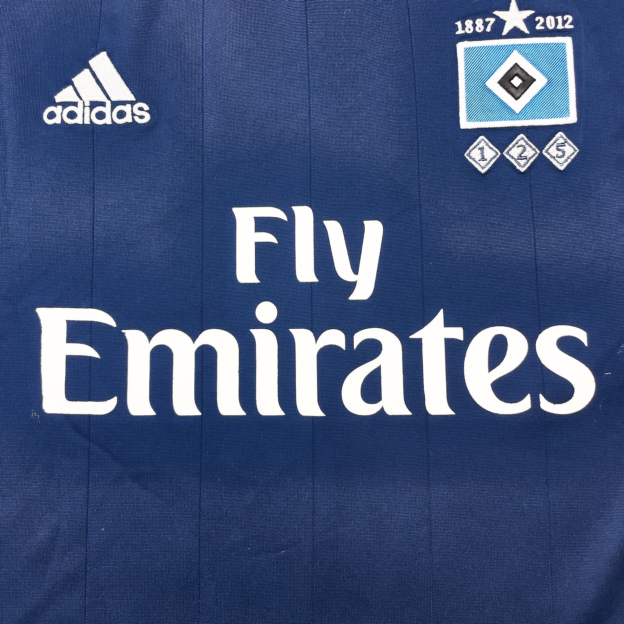Buy 2012/13 Hamburg Son 40 *125 Years* Away Shirt (XL) Adidas ~ Free worldwide shipping ~ Authentic Vintage Football Shirts from Cult Kits