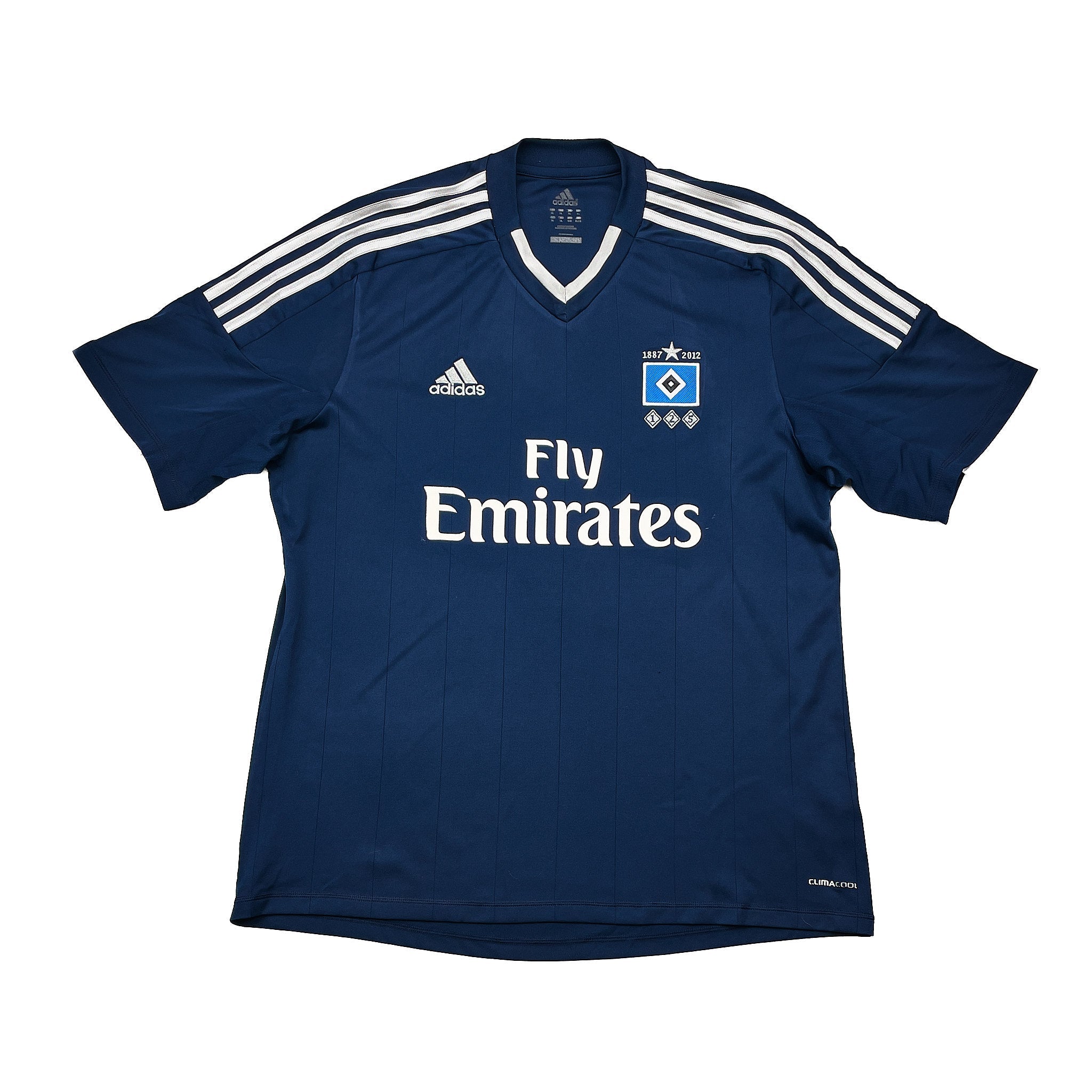 Buy 2012/13 Hamburg Son 40 *125 Years* Away Shirt (XL) Adidas ~ Free worldwide shipping ~ Authentic Vintage Football Shirts from Cult Kits