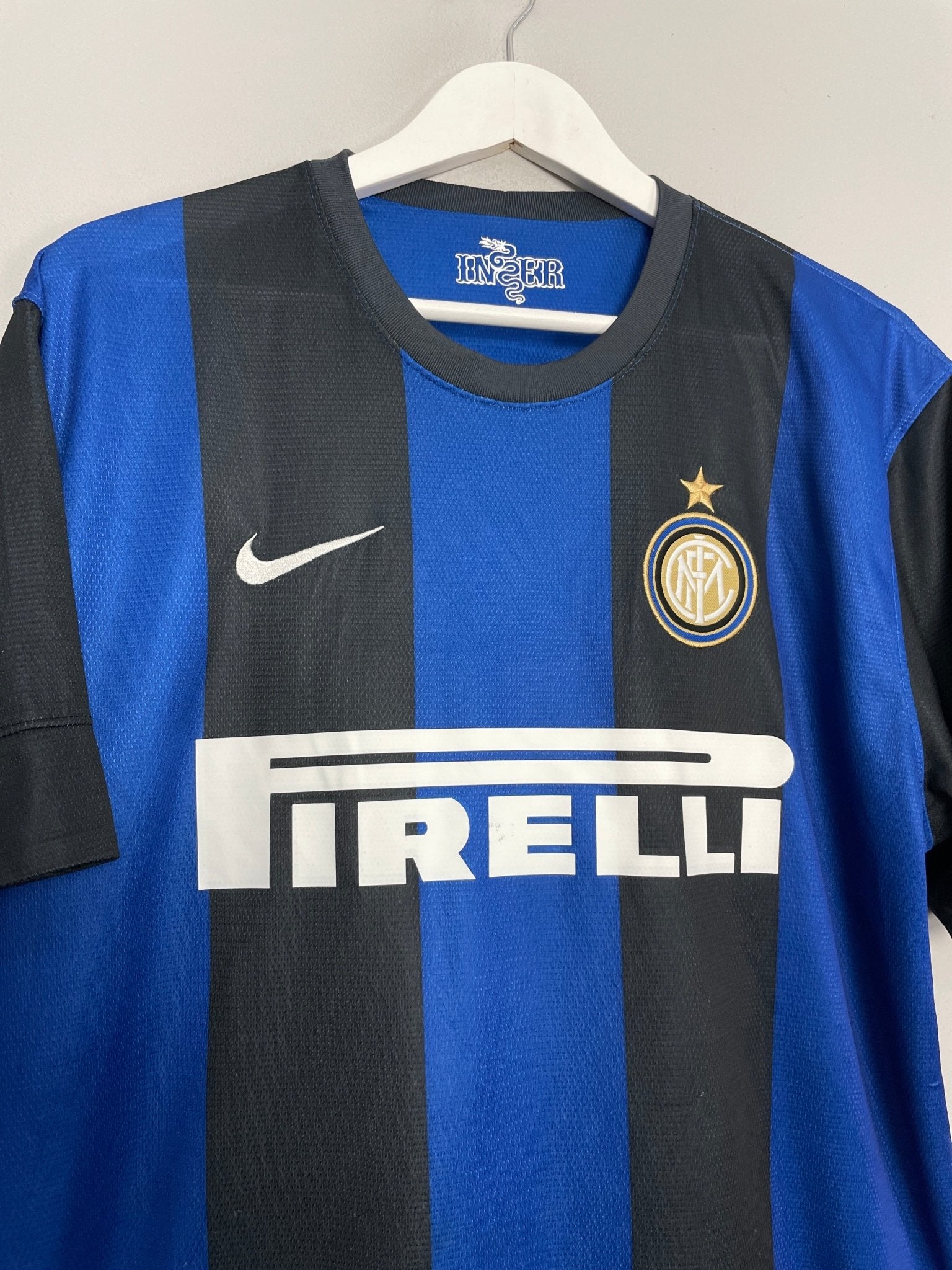 Shop 2012/13 INTER MILAN SNEIJDER #10 HOME SHIRT (XL) NIKE, classic football shirts, vintage football shirts & retro soccer jerseys at Cult Kits