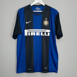 Shop 2012/13 INTER MILAN SNEIJDER #10 HOME SHIRT (XL) NIKE, classic football shirts, vintage football shirts & retro soccer jerseys at Cult Kits