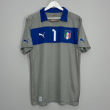 Shop 2012/13 ITALY BUFFON #1 GK SHIRT (XL) PUMA, classic football shirts, vintage football shirts & retro soccer jerseys at Cult Kits
