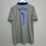 Shop 2012/13 ITALY BUFFON #1 GK SHIRT (XL) PUMA, classic football shirts, vintage football shirts & retro soccer jerseys at Cult Kits