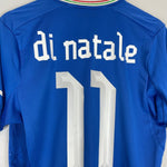 2012/13 ITALY DI NATALE 11 HOME SHIRT (L) PUMA - Cult Kits - Large - Buy Vintage Football Shirts, Authentic Retro Football Shirts For Sale, Classic Football Shirts & Soccer Jersey