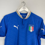 2012/13 ITALY HOME SHIRT (S) PUMA - Cult Kits - Small - Buy Vintage Football Shirts, Authentic Retro Football Shirts For Sale, Classic Football Shirts & Soccer Jersey