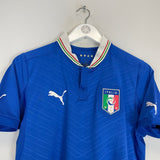2012/13 ITALY HOME SHIRT (S) PUMA - Cult Kits - Small - Buy Vintage Football Shirts, Authentic Retro Football Shirts For Sale, Classic Football Shirts & Soccer Jersey