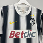 Shop 2012/13 JUVENTUS DEL PIERO #10 HOME SHIRT (M) NIKE, classic football shirts, vintage football shirts & retro soccer jerseys at Cult Kits