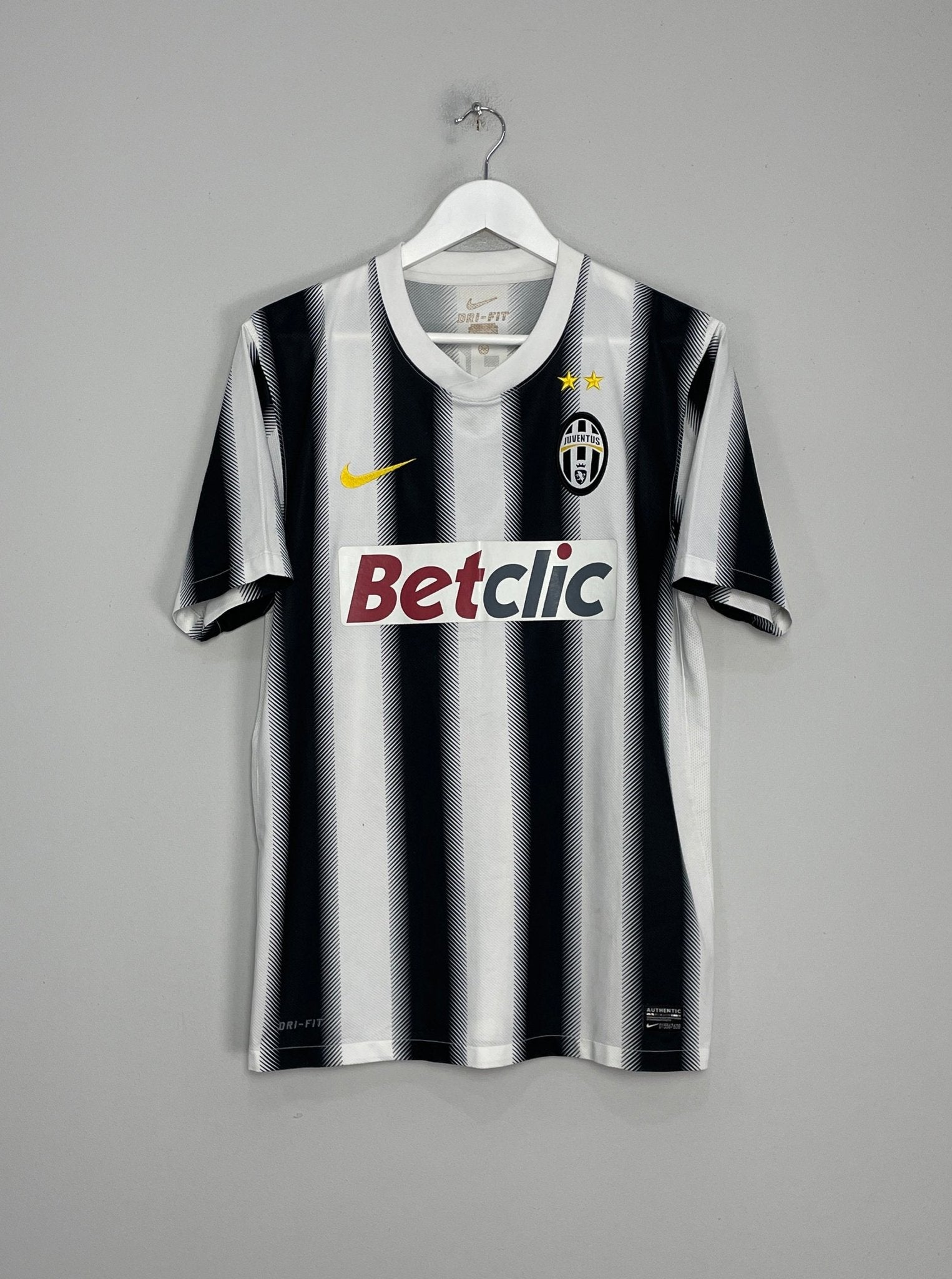 Shop 2012/13 JUVENTUS DEL PIERO #10 HOME SHIRT (M) NIKE, classic football shirts, vintage football shirts & retro soccer jerseys at Cult Kits