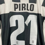 Shop 2012/13 JUVENTUS PIRLO #21 *30 SUL CAMPO* HOME SHIRT (L) NIKE, classic football shirts, vintage football shirts & retro soccer jerseys at Cult Kits