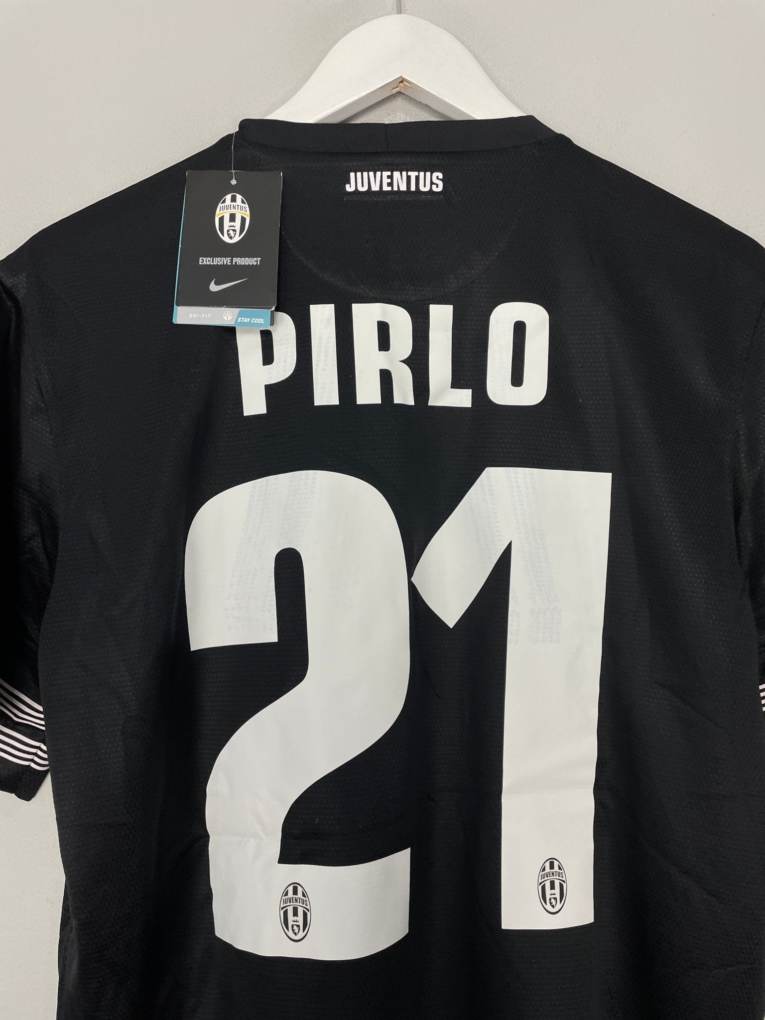Shop 2012/13 JUVENTUS PIRLO #21 *BNWT* AWAY SHIRT (M) NIKE, classic football shirts, vintage football shirts & retro soccer jerseys at Cult Kits