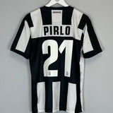 Shop 2012/13 JUVENTUS PIRLO #21 HOME SHIRT (M) NIKE, classic football shirts, vintage football shirts & retro soccer jerseys at Cult Kits