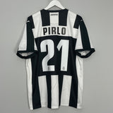 Shop 2012/13 JUVENTUS PIRLO #21 HOME SHIRT (XL) NIKE, classic football shirts, vintage football shirts & retro soccer jerseys at Cult Kits