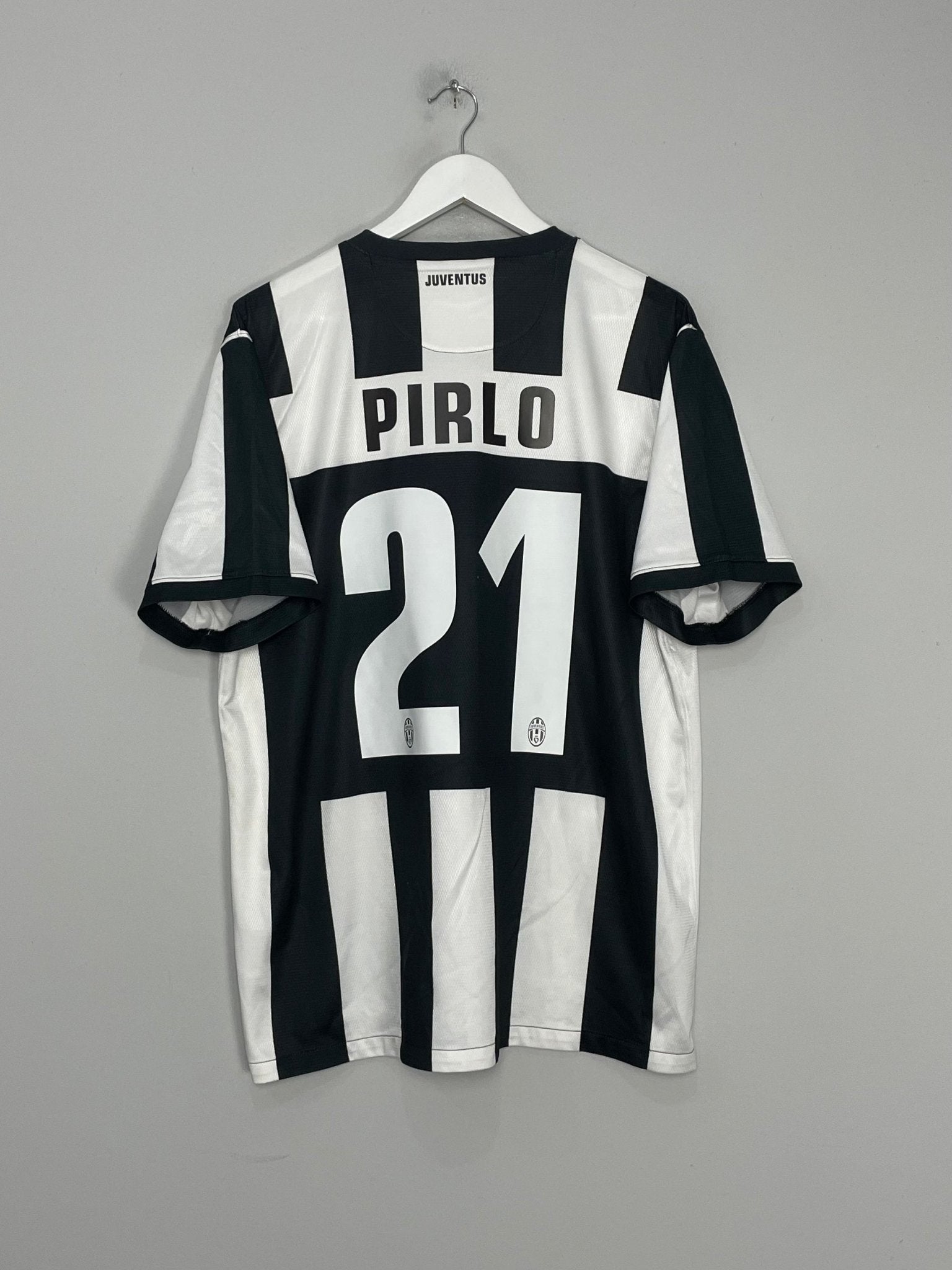 Shop 2012/13 JUVENTUS PIRLO #21 HOME SHIRT (XL) NIKE, classic football shirts, vintage football shirts & retro soccer jerseys at Cult Kits