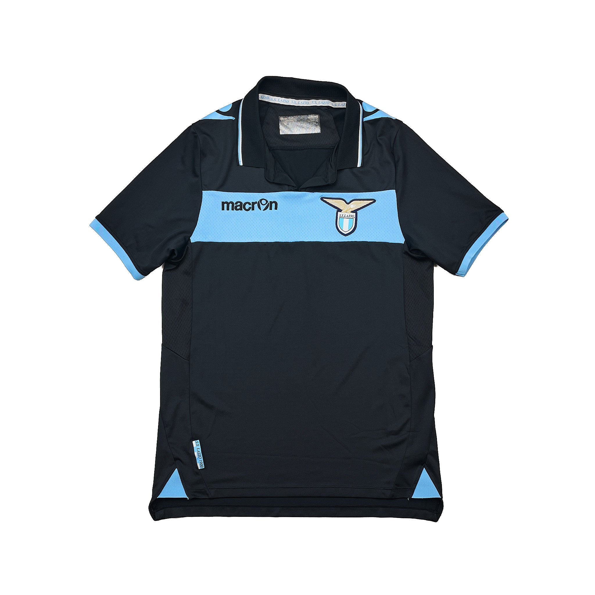 Buy 2012/13 Lazio Away Shirt (S) Macron ~ Free worldwide shipping ~ Authentic Vintage Football Shirts from Cult Kits