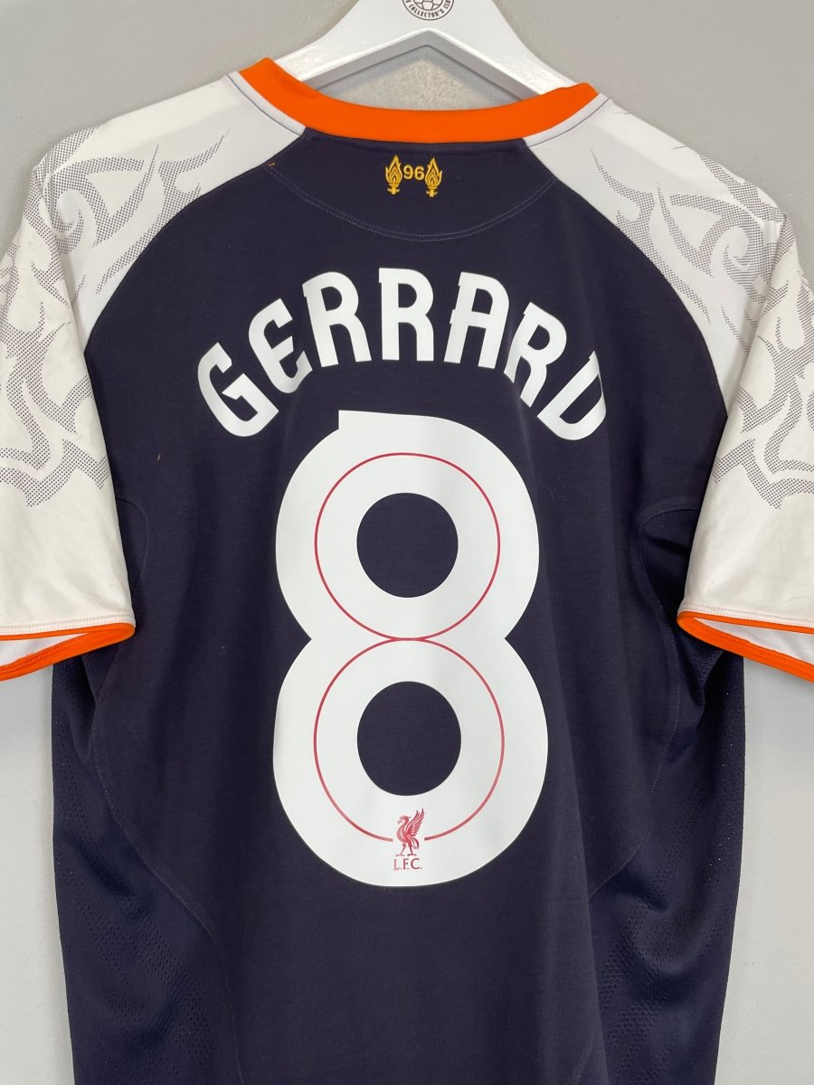2012/13 LIVERPOOL GERRARD 8 THIRD SHIRT (M) WARRIOR - Cult Kits - Medium - Buy Vintage Football Shirts, Authentic Retro Football Shirts For Sale, Classic Football Shirts & Soccer Jersey