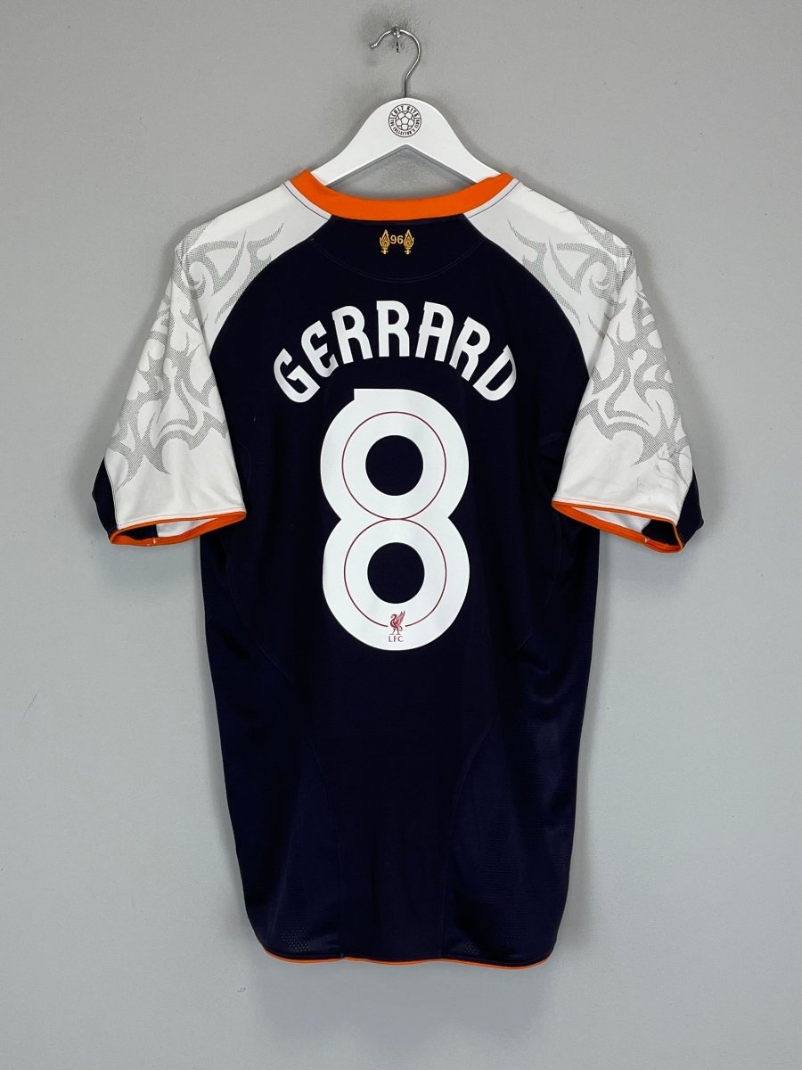 2012/13 LIVERPOOL GERRARD 8 THIRD SHIRT (M) WARRIOR - Cult Kits - Medium - Buy Vintage Football Shirts, Authentic Retro Football Shirts For Sale, Classic Football Shirts & Soccer Jersey