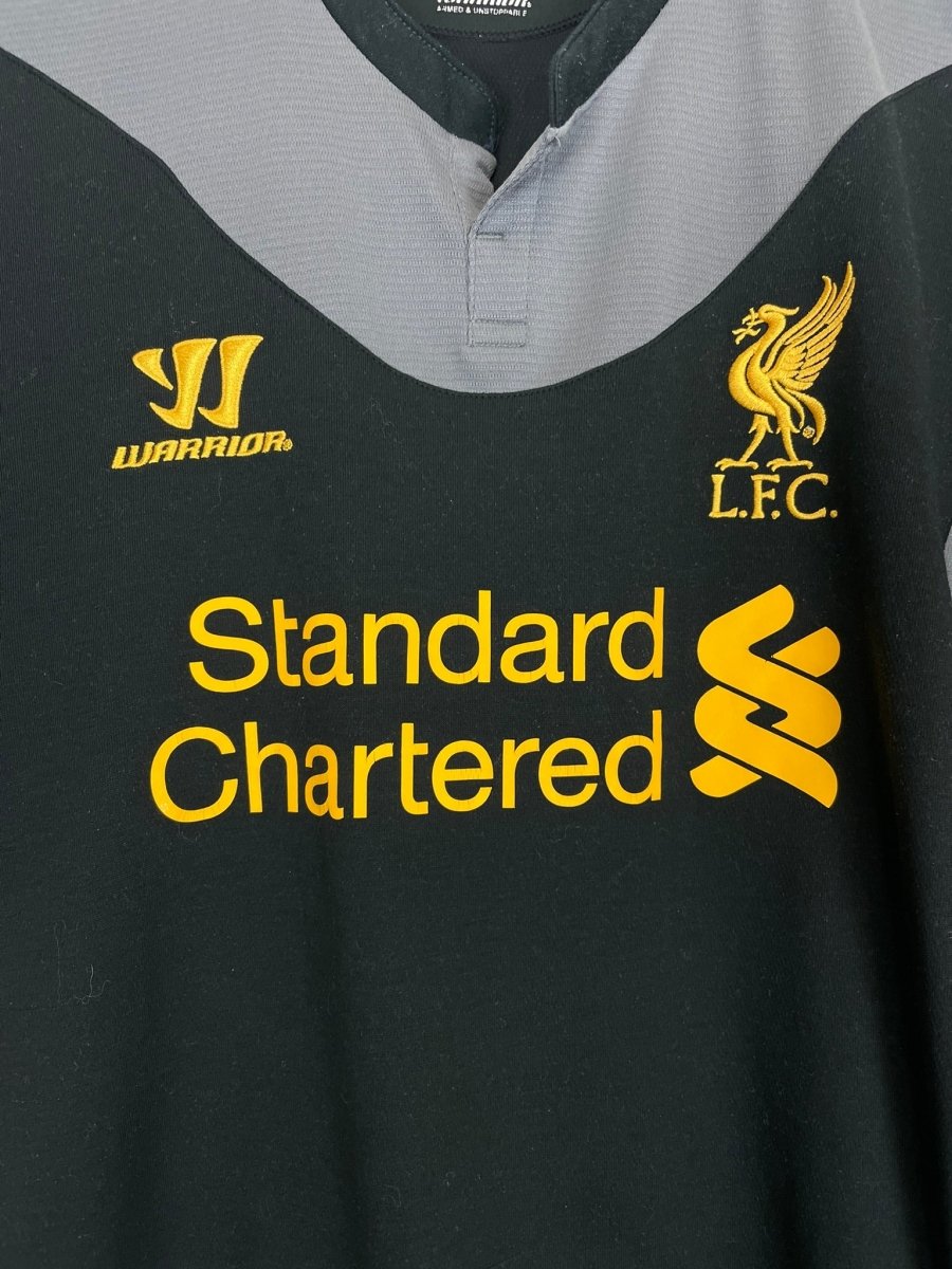 2012/13 LIVERPOOL SUAREZ 7 AWAY SHIRT (M) WARRIOR - Cult Kits - Medium - Buy Vintage Football Shirts, Authentic Retro Football Shirts For Sale, Classic Football Shirts & Soccer Jersey