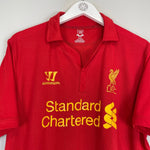 2012/13 LIVERPOOL SUAREZ 7 HOME SHIRT (L) WARRIOR - Cult Kits - Large - Buy Vintage Football Shirts, Authentic Retro Football Shirts For Sale, Classic Football Shirts & Soccer Jersey