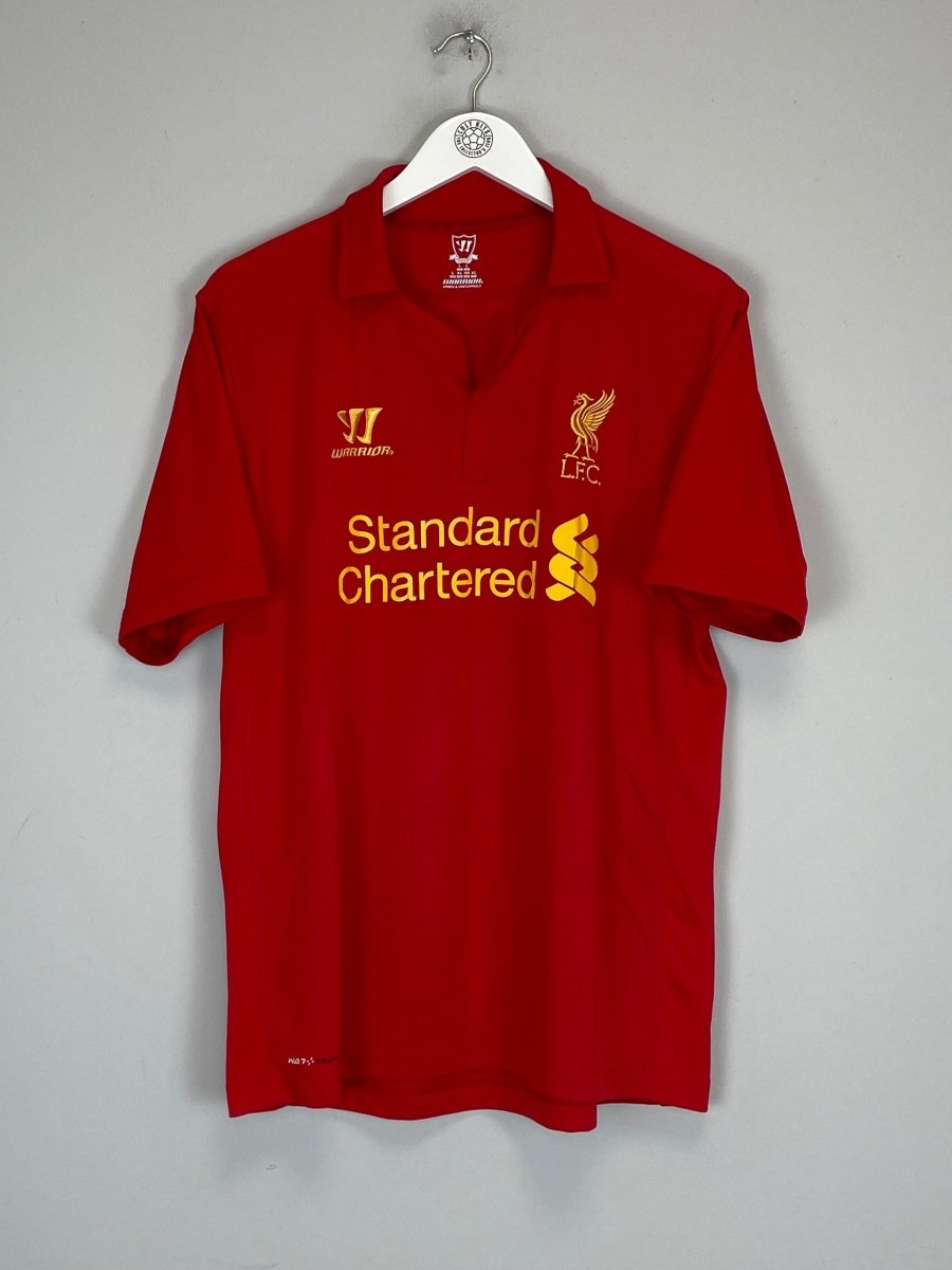 2012/13 LIVERPOOL SUAREZ 7 HOME SHIRT (L) WARRIOR - Cult Kits - Large - Buy Vintage Football Shirts, Authentic Retro Football Shirts For Sale, Classic Football Shirts & Soccer Jersey