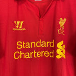 2012/13 LIVERPOOL SUAREZ 7 HOME SHIRT (L) WARRIOR - Cult Kits - Large - Buy Vintage Football Shirts, Authentic Retro Football Shirts For Sale, Classic Football Shirts & Soccer Jersey