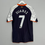 Shop 2012/13 LIVERPOOL SUAREZ #7 THIRD SHIRT (M) WARRIOR, classic football shirts, vintage football shirts & retro soccer jerseys at Cult Kits
