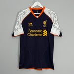 Shop 2012/13 LIVERPOOL SUAREZ #7 THIRD SHIRT (M) WARRIOR, classic football shirts, vintage football shirts & retro soccer jerseys at Cult Kits