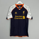Shop 2012/13 LIVERPOOL SUAREZ #7 THIRD SHIRT (M) WARRIOR, classic football shirts, vintage football shirts & retro soccer jerseys at Cult Kits