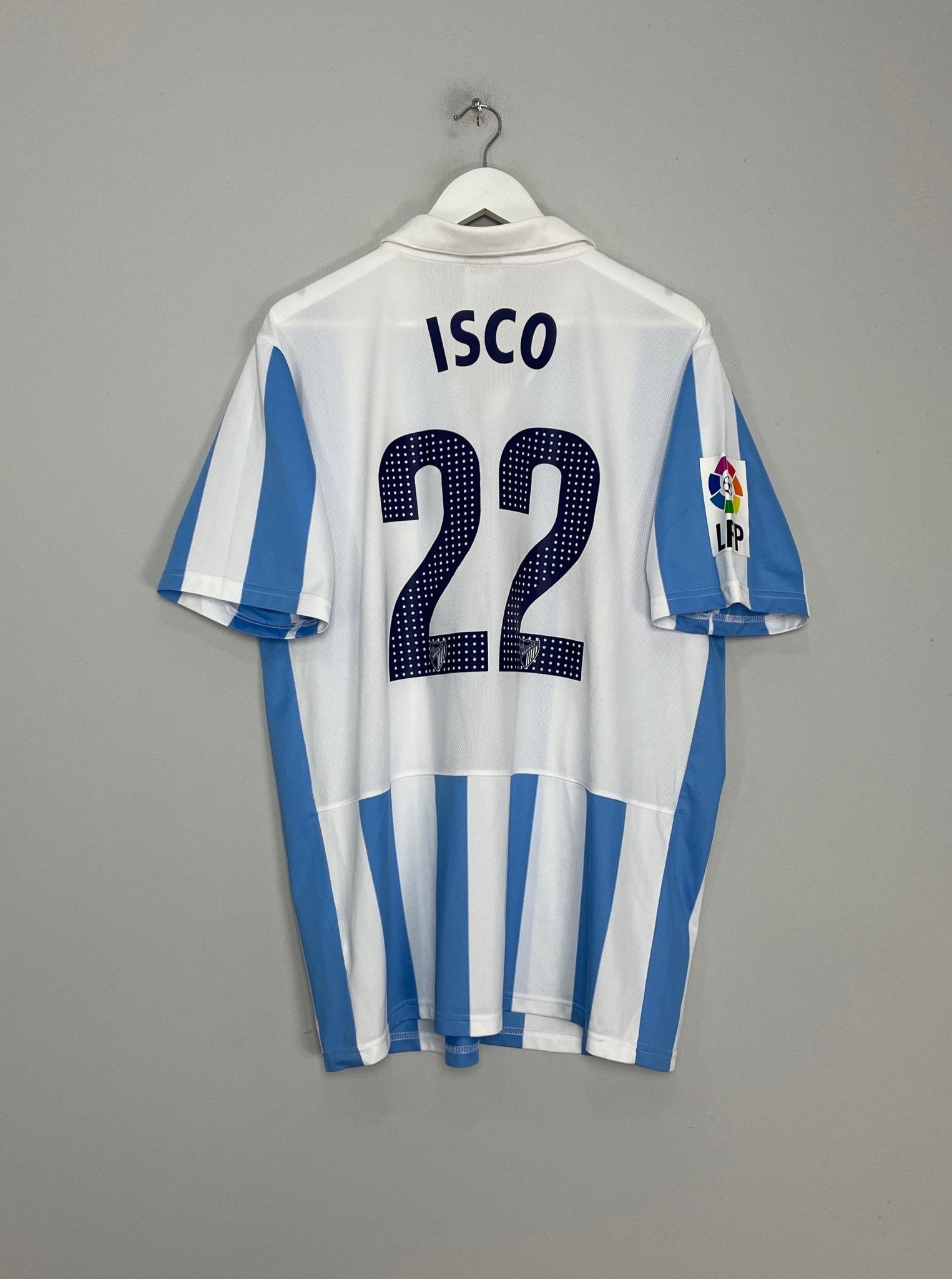 Shop 2012/13 MALAGA ISCO #22 HOME SHIRT (XL) NIKE, classic football shirts, vintage football shirts & retro soccer jerseys at Cult Kits