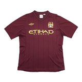 Buy 2012/13 Manchester City Aguero 16 Away Shirt (L) Umbro ~ Free worldwide shipping ~ Authentic Vintage Football Shirts from Cult Kits