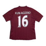 Buy 2012/13 Manchester City Aguero 16 Away Shirt (L) Umbro ~ Free worldwide shipping ~ Authentic Vintage Football Shirts from Cult Kits