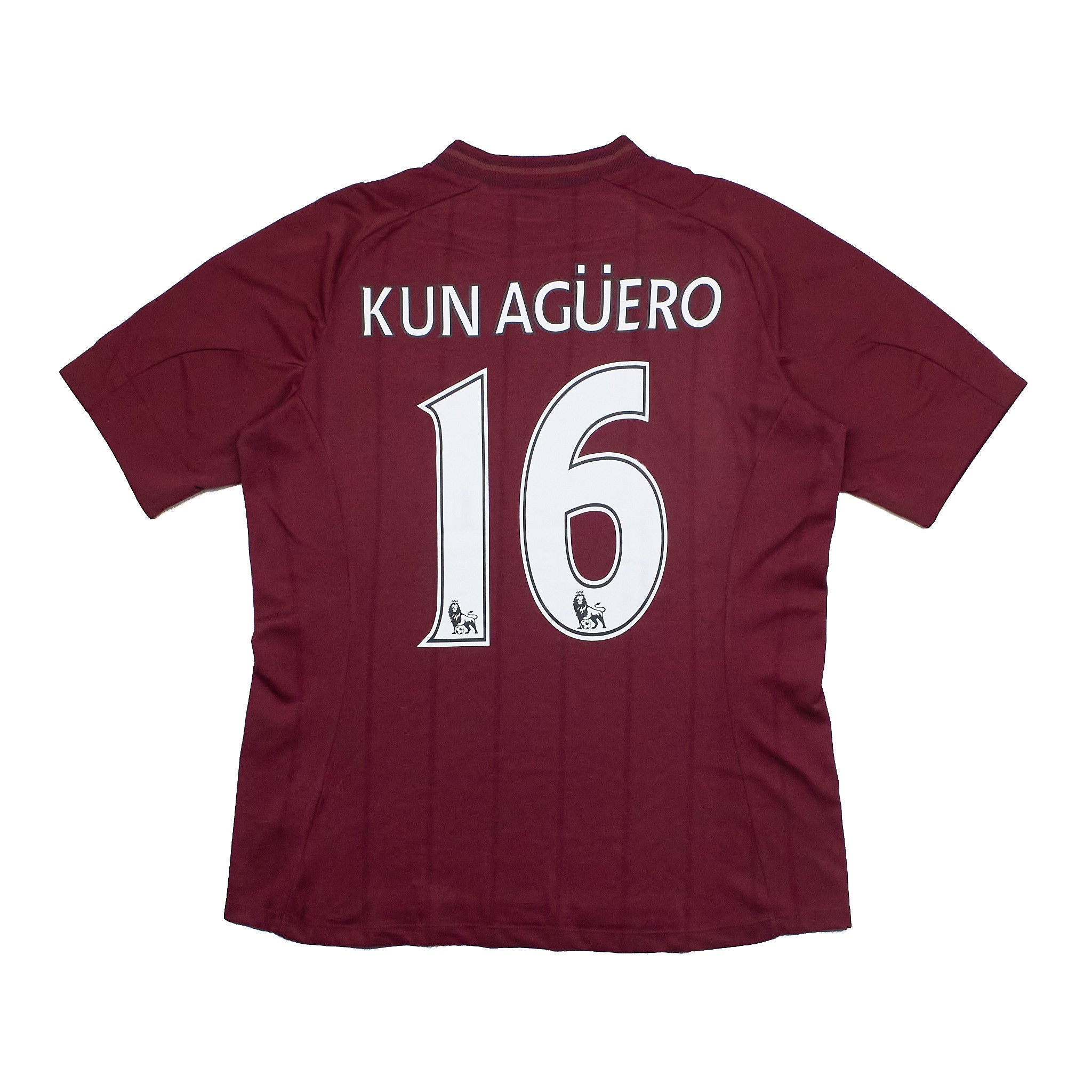 Buy 2012/13 Manchester City Aguero 16 Away Shirt (L) Umbro ~ Free worldwide shipping ~ Authentic Vintage Football Shirts from Cult Kits