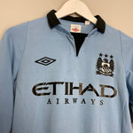 Shop 2012/13 MANCHESTER CITY HART #1 HOME SHIRT (S) UMBRO, classic football shirts, vintage football shirts & retro soccer jerseys at Cult Kits