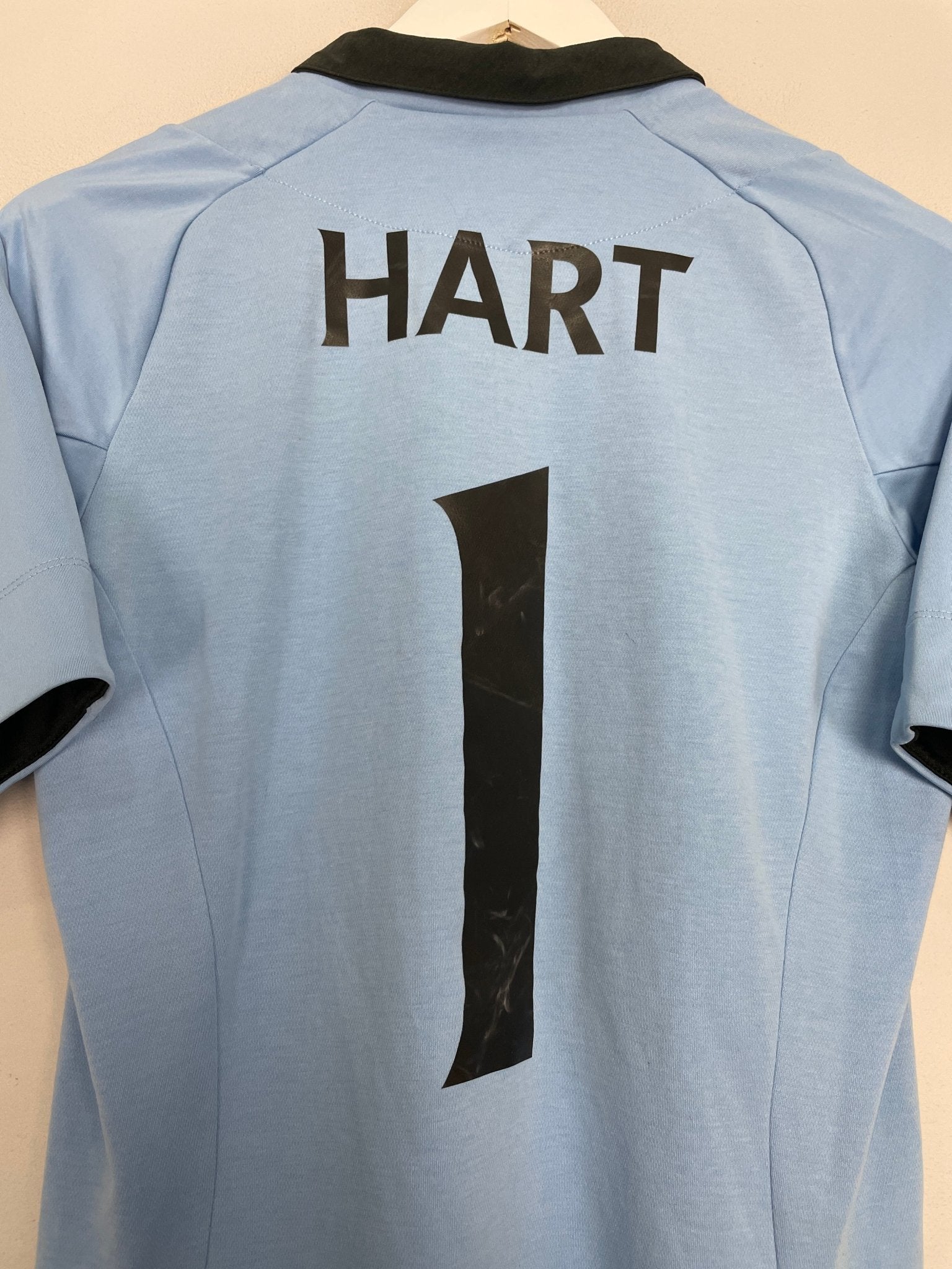 Shop 2012/13 MANCHESTER CITY HART #1 HOME SHIRT (S) UMBRO, classic football shirts, vintage football shirts & retro soccer jerseys at Cult Kits
