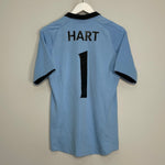 Shop 2012/13 MANCHESTER CITY HART #1 HOME SHIRT (S) UMBRO, classic football shirts, vintage football shirts & retro soccer jerseys at Cult Kits