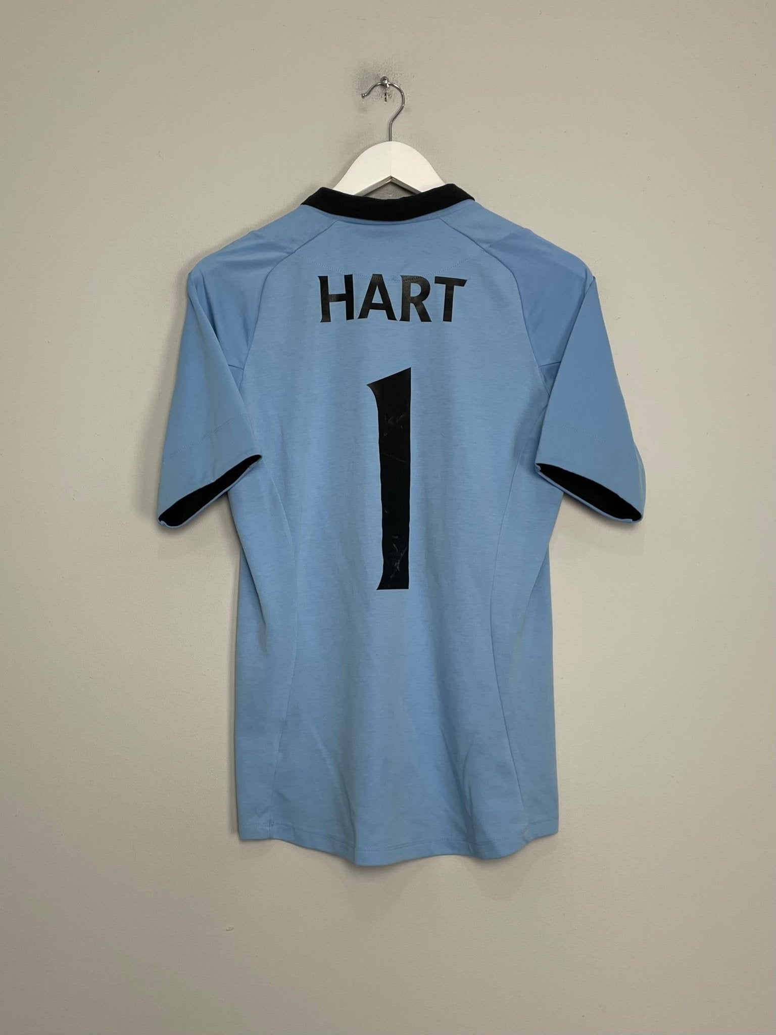 Shop 2012/13 MANCHESTER CITY HART #1 HOME SHIRT (S) UMBRO, classic football shirts, vintage football shirts & retro soccer jerseys at Cult Kits