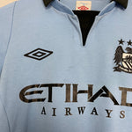 Shop 2012/13 MANCHESTER CITY HART #1 HOME SHIRT (S) UMBRO, classic football shirts, vintage football shirts & retro soccer jerseys at Cult Kits