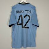 Shop 2012/13 MANCHESTER CITY HOME SHIRT (XXL) UMBRO, classic football shirts, vintage football shirts & retro soccer jerseys at Cult Kits