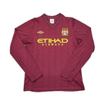 Buy 2012/13 MANCHESTER CITY KUN AGUERO 16 L/S AWAY SHIRT (M/L) UMBRO ~ Free worldwide shipping available ~ Authentic Vintage Football Shirts from Cult Kits