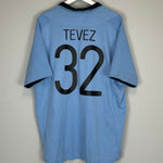 2012/13 MANCHESTER CITY TEVEZ 32 HOME SHIRT (XXL) UMBRO - Cult Kits - XXL - Buy Vintage Football Shirts, Authentic Retro Football Shirts For Sale, Classic Football Shirts & Soccer Jersey