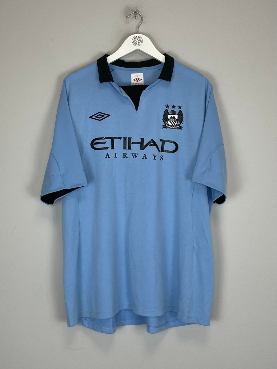2012/13 MANCHESTER CITY TEVEZ 32 HOME SHIRT (XXL) UMBRO - Cult Kits - XXL - Buy Vintage Football Shirts, Authentic Retro Football Shirts For Sale, Classic Football Shirts & Soccer Jersey