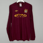 Shop 2012/13 MANCHESTER CITY TOURE YAYA #42 L/S AWAY SHIRT (XL) UMBRO, classic football shirts, vintage football shirts & retro soccer jerseys at Cult Kits