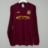 Shop 2012/13 MANCHESTER CITY TOURE YAYA #42 L/S AWAY SHIRT (XL) UMBRO, classic football shirts, vintage football shirts & retro soccer jerseys at Cult Kits