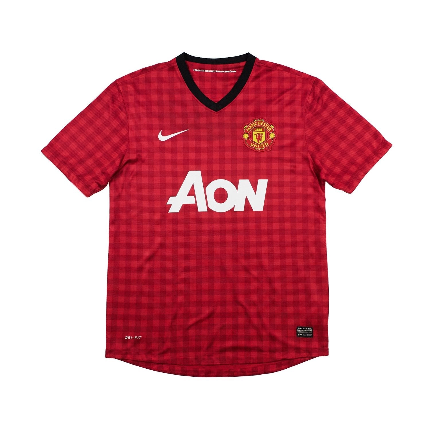 2012 Manchester United Nike football shirt - view 2 - Cult Kits