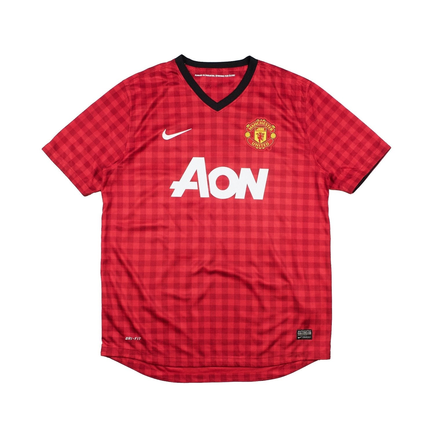 2012 Manchester United Nike football shirt - view 2 - Cult Kits