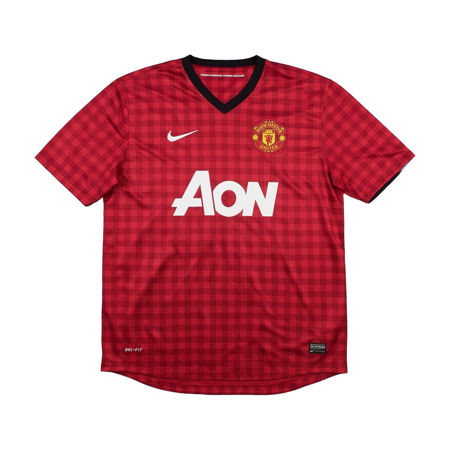 2012 Manchester United Nike football shirt - view 2 - Cult Kits