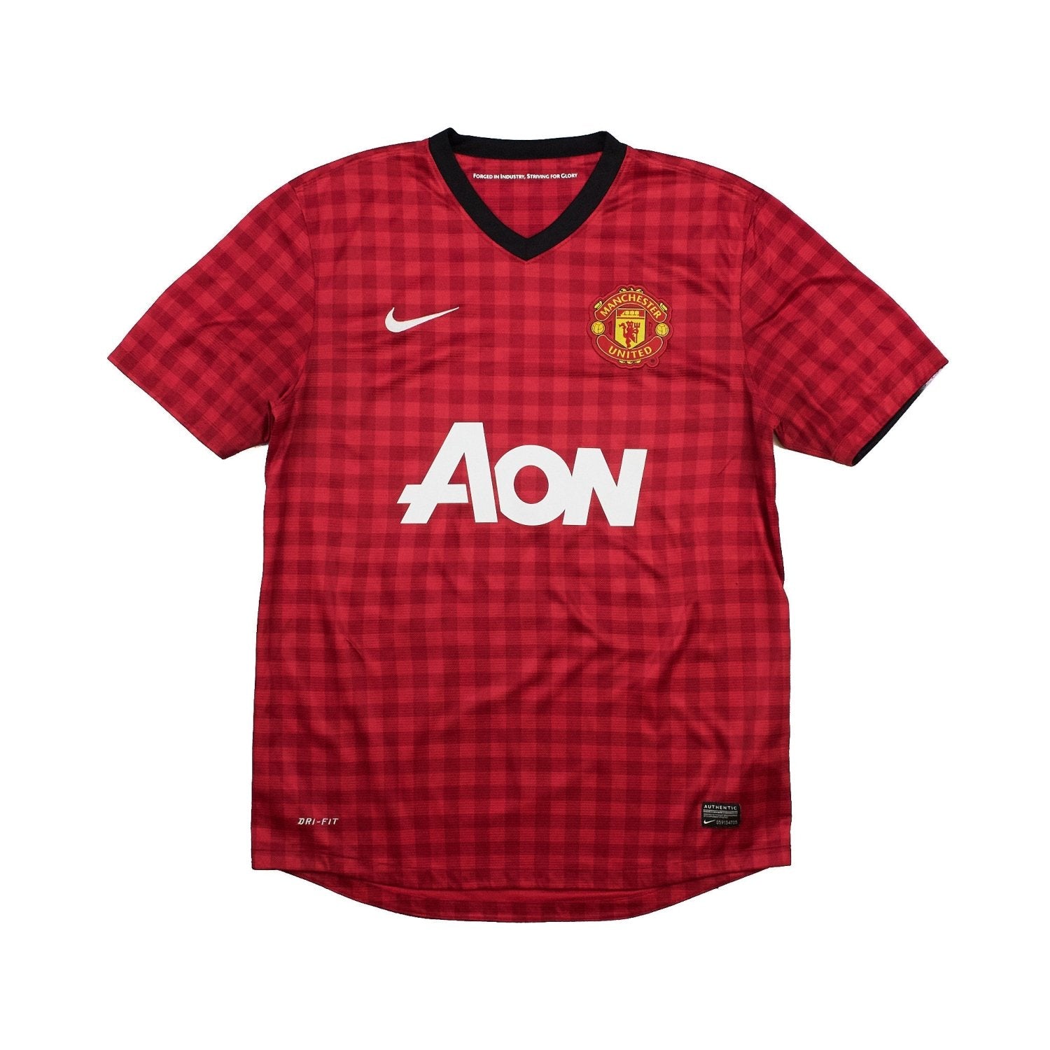 2012 Manchester United Nike football shirt - view 2 - Cult Kits