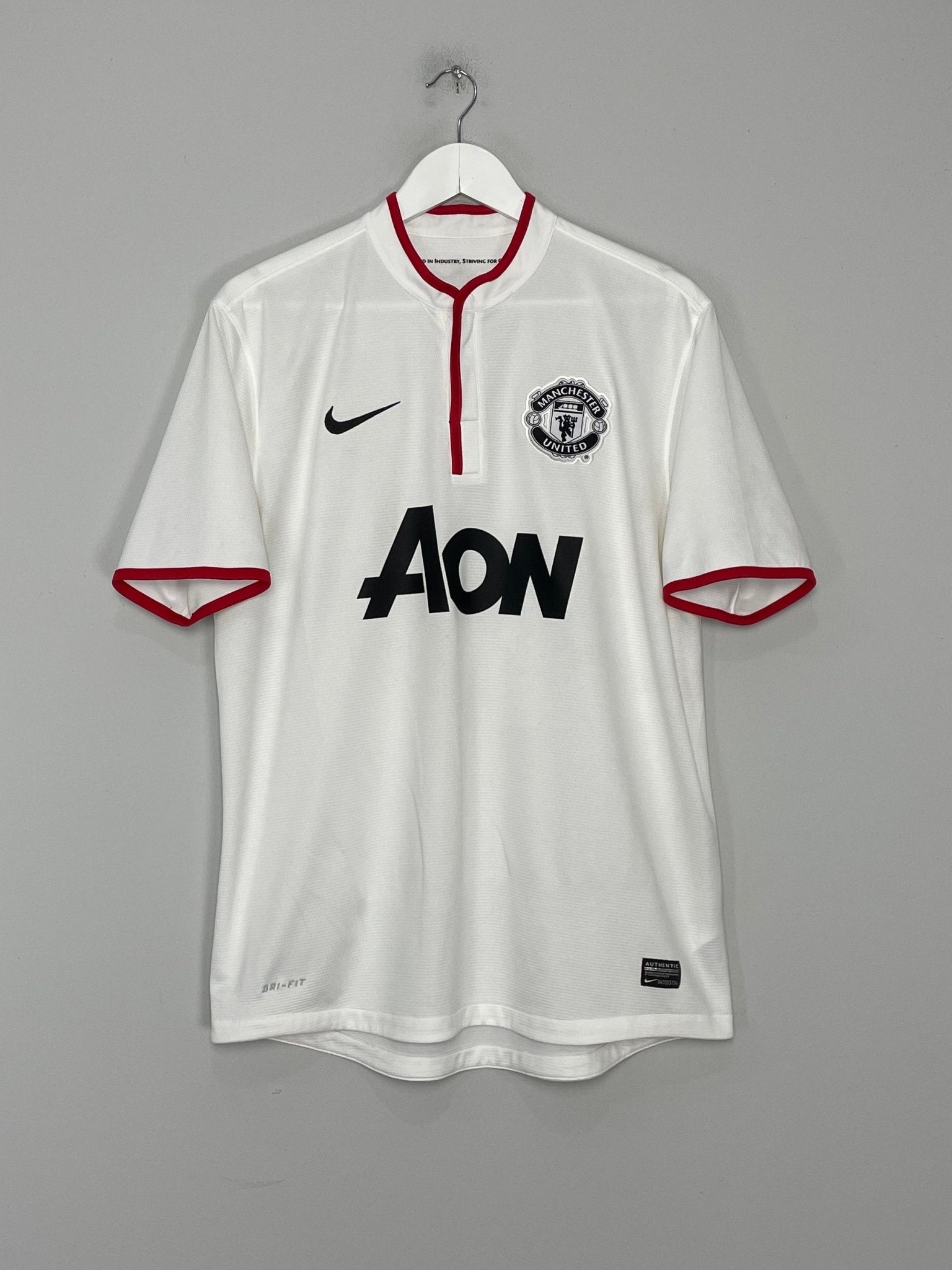 Shop 2012/13 MANCHESTER UNITED V.PERSIE #20 AWAY SHIRT (L) NIKE, classic football shirts, vintage football shirts & retro soccer jerseys at Cult Kits