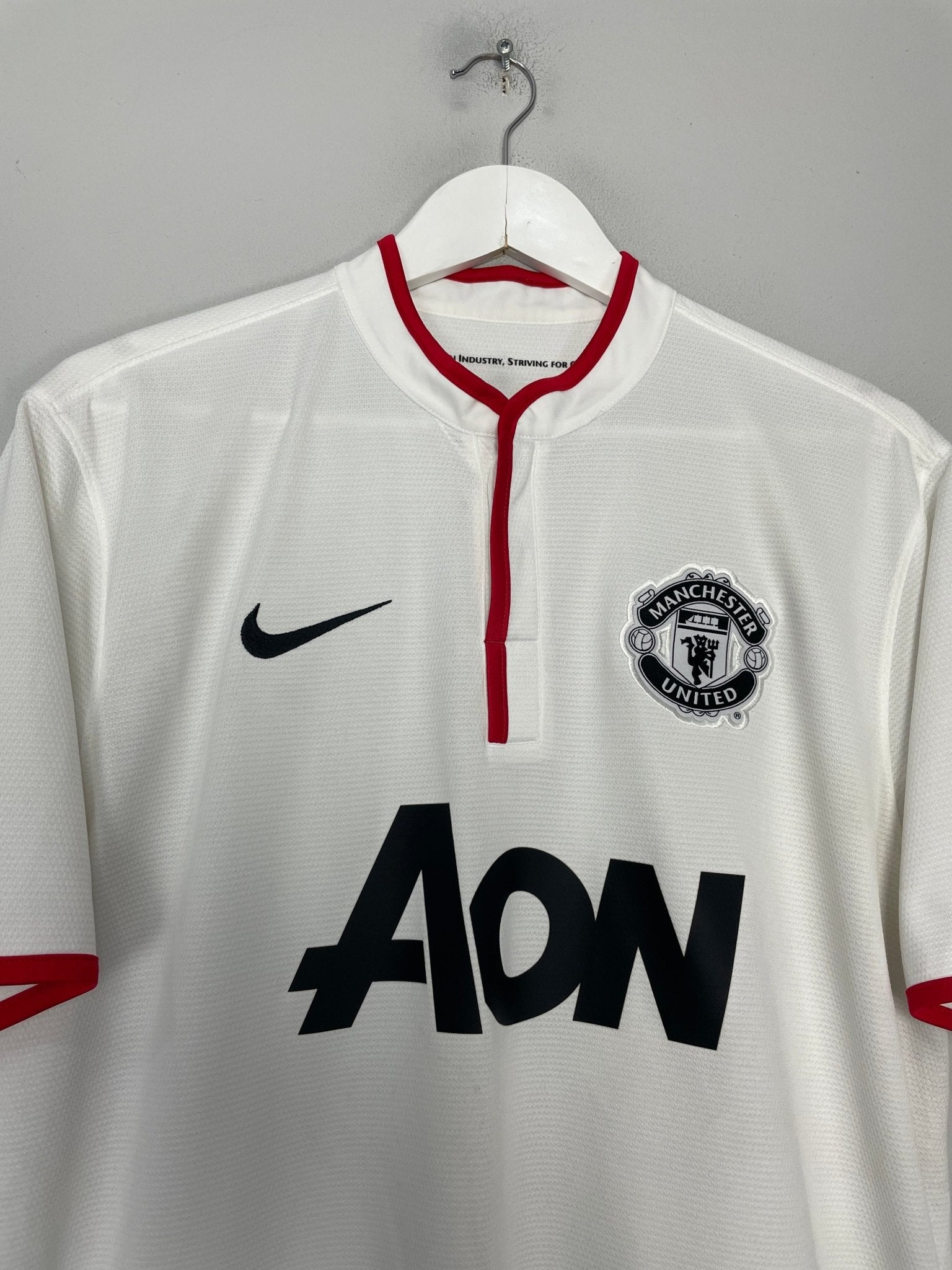Shop 2012/13 MANCHESTER UNITED V.PERSIE #20 AWAY SHIRT (L) NIKE, classic football shirts, vintage football shirts & retro soccer jerseys at Cult Kits