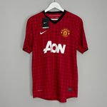 Shop 2012/13 MANCHESTER UNITED V.PERSIE #20 *BNWT* HOME SHIRT (M) NIKE, classic football shirts, vintage football shirts & retro soccer jerseys at Cult Kits